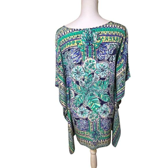 Lilly Pulitzer Linda Marie Silk Caftan XS/S - Picture 4 of 6